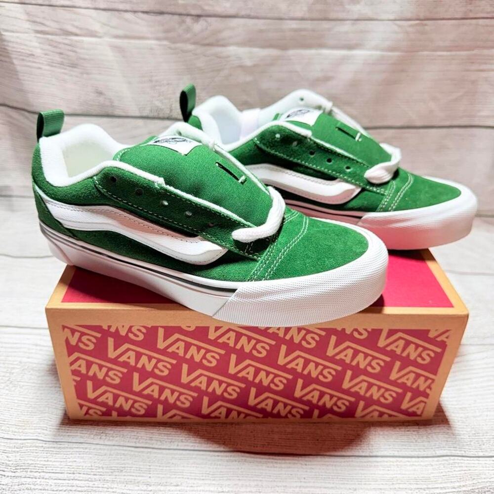 Vans old skool slip kelly green/white US 4M, 5.5W